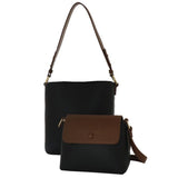 Bag in bag M bree beige/ verde/ nero