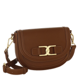 Borsa tracolla patta s Ottavia di camomilla Milano marrone