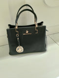 Borsa donna di Beverly Hills polo Club BH-4711 NERO/BORDEAUX