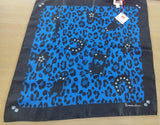 Foulard donna di braccialini blu e nero