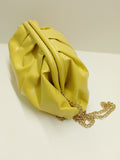 Borsa cerimonia clutch di Trik Bijoux GIALLO