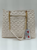 Borsa love to love LO383 bianco/ beige