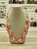Collana Byba oro e corallo