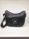 beverly hills polo club borsa a tracolla donna bh-4264 aubergine/ nero