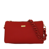 BORSA SPALLA CHEWING BAG Nero/giallo/panna/rosa/rosso/azzurro