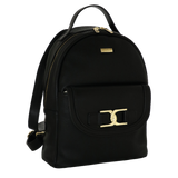 Zaino Ottavia di camomilla Milano nero/ marrone