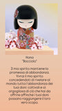 Kimmidoll "BOCCIOLO" Statuina di piccole dimensioni, collezione interna. 5,6 cm