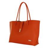 BORSA SPALLA POP CANDY di Camomilla Milano NERO/ARANCIONE