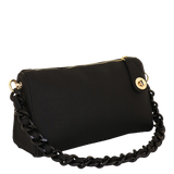 BORSA SPALLA CHEWING BAG Nero/giallo/panna/rosa/rosso/azzurro
