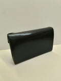 Borsa cerimonia nera glitter di Gemir con patta