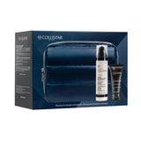 Collistar confezione regalo uomo con CREMA VISO IDRATANTE E PROTETTIVO+GEL DETERGENTE VISO ENERGIZZANTE+POCHETTE IN REGALO