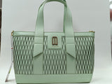 Borsa donna love to love LO431 verde/ rosa