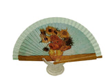 Ventaglio in legno dipinto a mano GIRASOLE