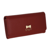 Portafoglio L nice office rosso/ nero/ taupe/ rosa