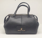 borsa donna beverly hills polo club bh-4222 blu navy/ nero /cuoio