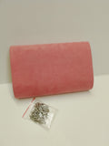 Borsa donna cerimonia in velluto ROSA di Gemir