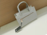 Borsa donna di Beverly Hills polo club BH-4441 Grigio chiarissimo/nero