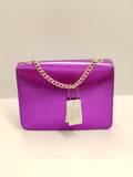 Borsa cerimonia a tracolla magenta e gioiello di Trik Bijoux