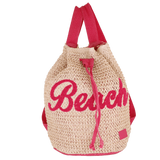 ZAINO MARE M BEACH di Camomilla Milano Verde/Fuxia