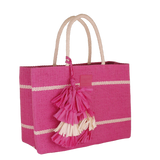 BORSA CITY M HOLIDAY ARANCIONE/FUXIA/VERDE DI CAMOMILLA MILANO