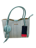 Borsa donna Roncato Cod.R5379.650 Celeste/Beige