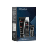 Collistar confezione uomo MUST HAVE VIAGGIO con gel doccia tonificante+schiuma da barba+ gel detergente viso energizzante