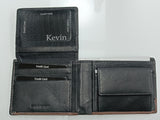 KEVIN portafoglio uomo NERO/MARRONE