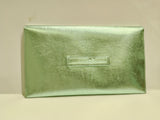 Busta con patta piatta di Trik Bijoux verde chiaro