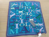 Foulard donna di gai mattiolo azzurro