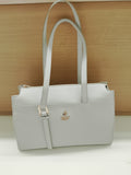 Borsa donna di Beverly Hills polo club BH-4440 GRIGIO CHIARA/NERO