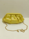 Borsa cerimonia clutch di Trik Bijoux GIALLO