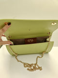 Borsa Trik Bijoux con gioiello in oro VERDE ACIDO
