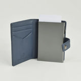 Portafoglio con attacco magnetico linea Mag Wallet di Aeronautica Militare Am-260 CUOIO/MORO/NERO/BLU