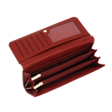 Portafoglio L nice office rosso/ nero/ taupe/ rosa