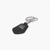 Portachiavi di Aeronautica Militare in pelle AM-167 nero/blu