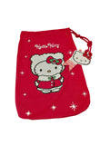 Set pigiama di Hello Kitty ROSSO E FUCSIA taglia 8/9anni