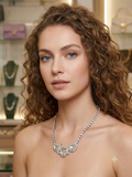 Collana Swarovski di TRIK BIJOUX oro/argento