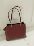 Borsa donna di Beverly Hills polo Club BH-4710 NERO/BORDEAUX