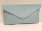 Borsa di Trik Bijoux piatta con patta AZZURRO CHIARISSIMO