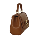 Borsa a mano Ottavia di camomilla Milano nero/ marrone