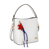 Borsa donna a secchiello  ICE LOLLY di Camomilla Milano NERO/VIOLA/VERDE LIME/BIANCO/GIALLO/ROSA