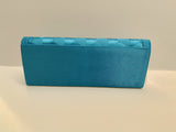 Borsa cerimonia Celeste con strass