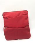 Nava design Tracolla Uomo sabbia / rosso modello grande