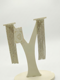 Orecchini trik bijoux Swarovski argento