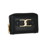 Portacarte F Ottavia di camomilla Milano nero/ marrone