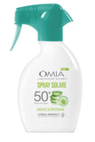 Omia spray solare spf50+ protezione molto alta con Aloe Vera 200ml