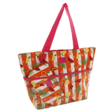 BORSA MARE L + BUSTA TROPICAL FUCSIA di Camomilla Milano Cod.23627