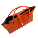 BORSA SPALLA POP CANDY di Camomilla Milano NERO/ARANCIONE