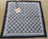 Foulard donna quadrato liu jo nero/ rosa / verde