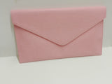 Borsa piatta con patta di Trik Bijoux rosa